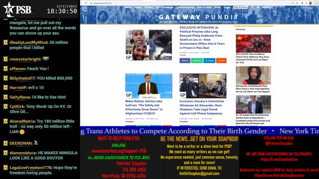 2021-12-17 17:00 EST - Freedom Rings: with Pamphlet Anon