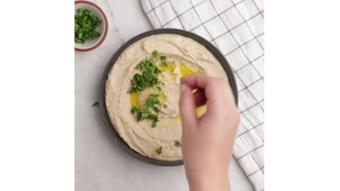 Hummus made with white beans