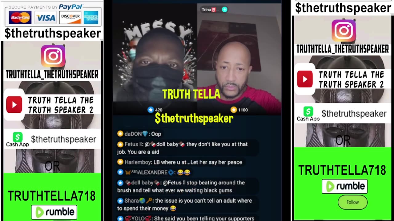 MESSY CALLER & TRINA B READ LADYBEE FOR STRAIGHT FILTH FOR SAYING THEY STEALING HER SUPPORTERS