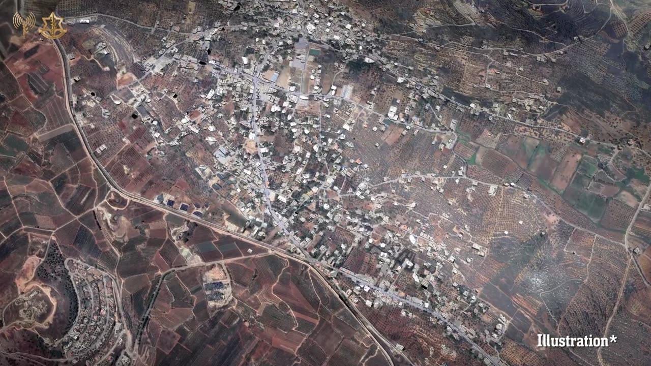 IDF: Attached is an illustration of Kfarkela, exposing terrorist infrastructure