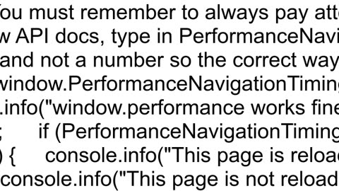 How to get check if a page gets reloaded with js