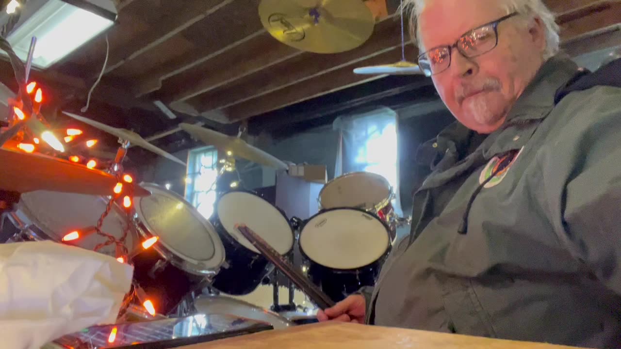 BANG A GONG ( drum run thru w/ 1st Take Tom )))))