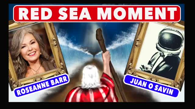 Juan O Savin and Roseanne Barr - Red Sea Moment