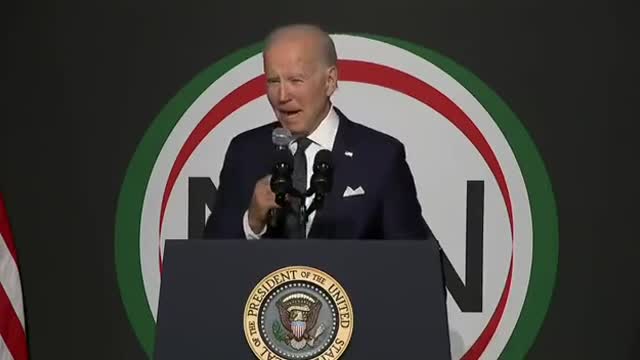 Biden made people laugh again