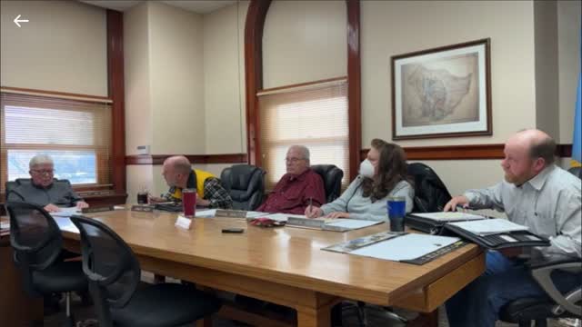 County Commissioner meeting dates and times evening meetings.