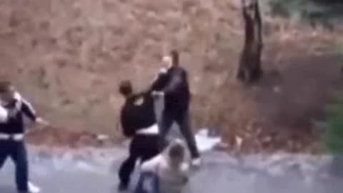 beast mode- dude beats up 2 guys who hit his gf for prank video