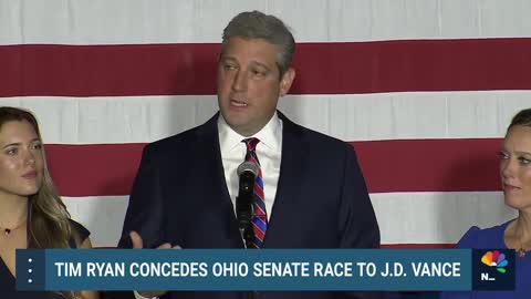 Tim Ryan: 'I Have The Privilege To Concede This Race To J.D. Vance'