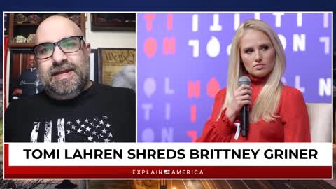 Tomi Lahren sings Britney Griner - she staggers