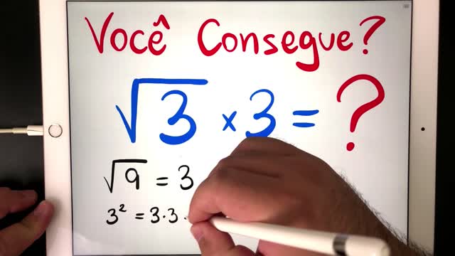 🔥 Matemática Básica DESBUGADA - Você Consegue Resolver RADICIAÇÃO E MULTIPLICAÇÃO 🤯