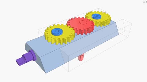 0022 - Gear drive for linear motion 2