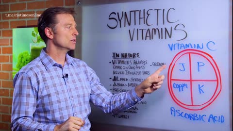 The difference between synthetic vitamins and natural food based vitamins