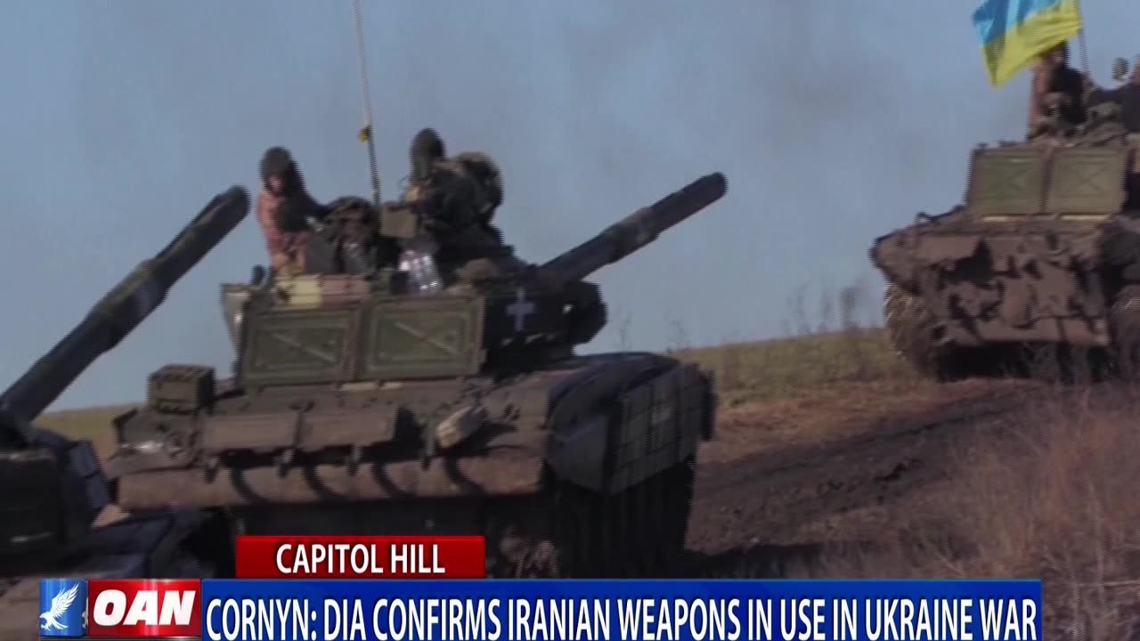 Cornyn: DIA confirms Iranian weapons in use in Ukraine war