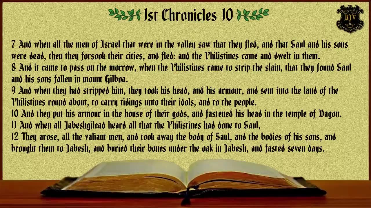 (13) - 1 Chronicles (KJV) Dramatized With Words