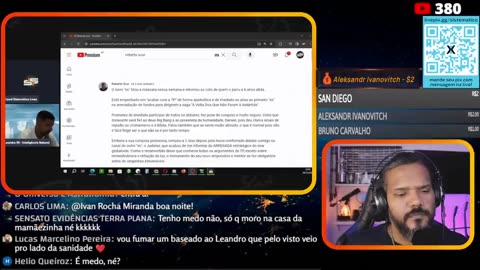 Sistemático Lives - 9xcOZm8_9Qc - EU E LEANDRO NO CIÊNCIA SEM FIM SERÁ QUE VAI ROLAR