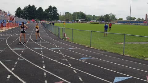 5.22.22 - Girls 1600m Run (Heat 3) at Oldham County Middle School Invitational