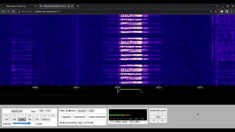 E11 Oblique 21/12/2022 1910 UTC 4505kHz