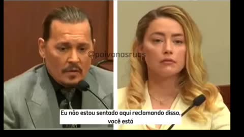 Audio da ex esposa de Johnny Depp admitindo que iniciou as agressões contra ele... #shorts (1)