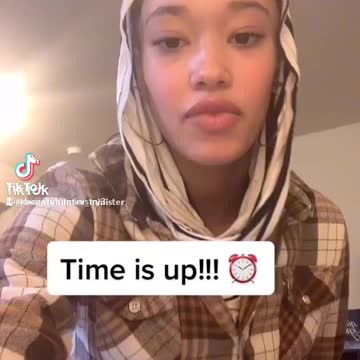 TIME IS UP