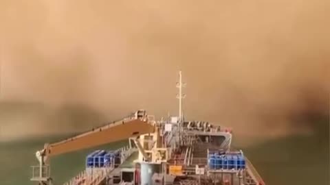 Sandstorm at Sea?