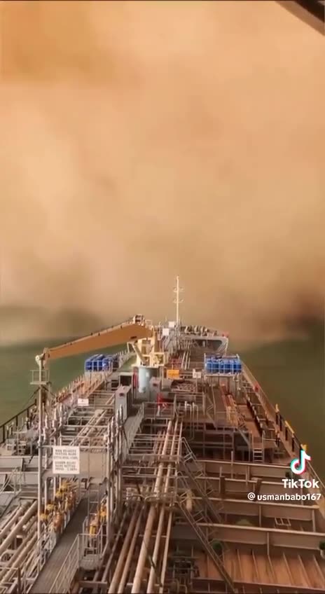 Sandstorm at Sea?