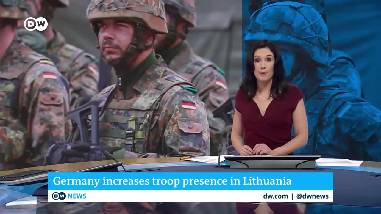 Germany increases troop presence in Lithuania | DW News