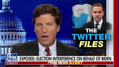 'The Twitter Files' Expose Election Interference on Behalf of Biden: Tucker