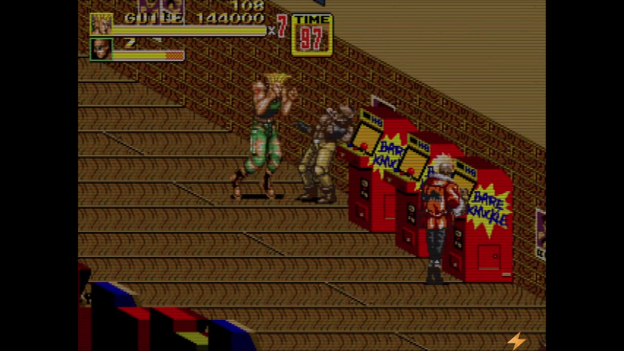 Streets Of Rage 2_World Warrior Guile Playthrough No Continue Screen No Game Over