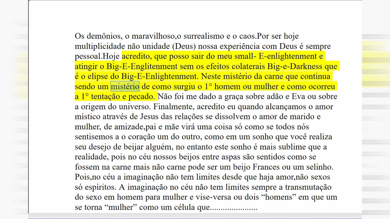 Mistérios da Carne