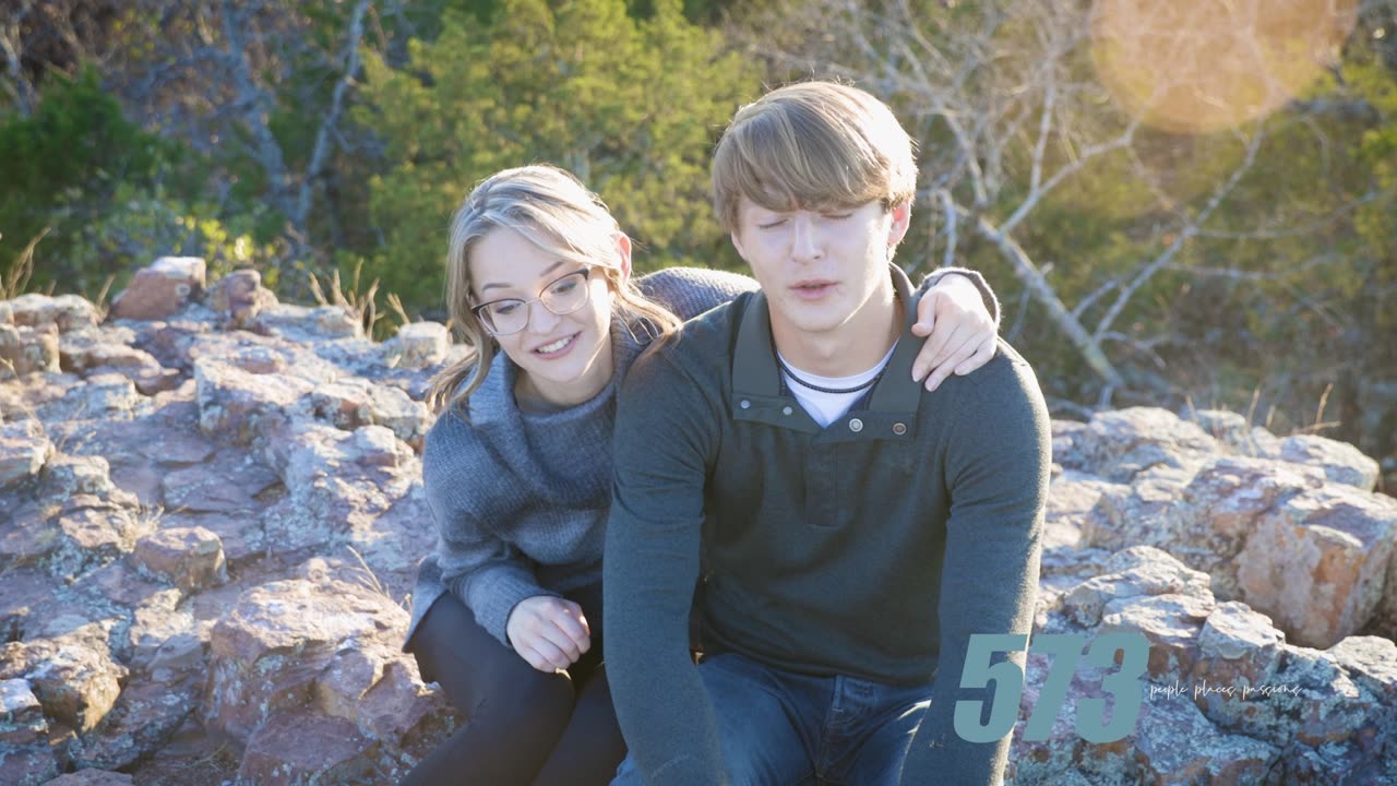 The Cutest Couple At One Of The Oldest Mountains In Missouri