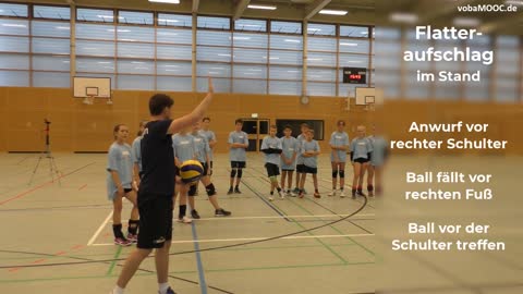 Kurze Einführung in den Flatteraufschlag - Manuel Hartmann - Volleyball-Trainer