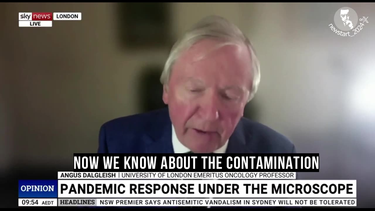 Dr. Angus Dalgleish, discusses the oncogenic risks associated with the COVID vaccines