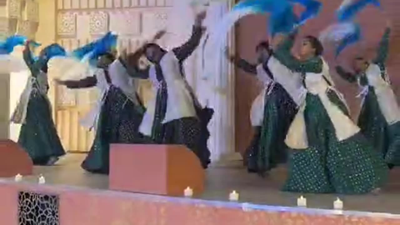 Dancing at dubai