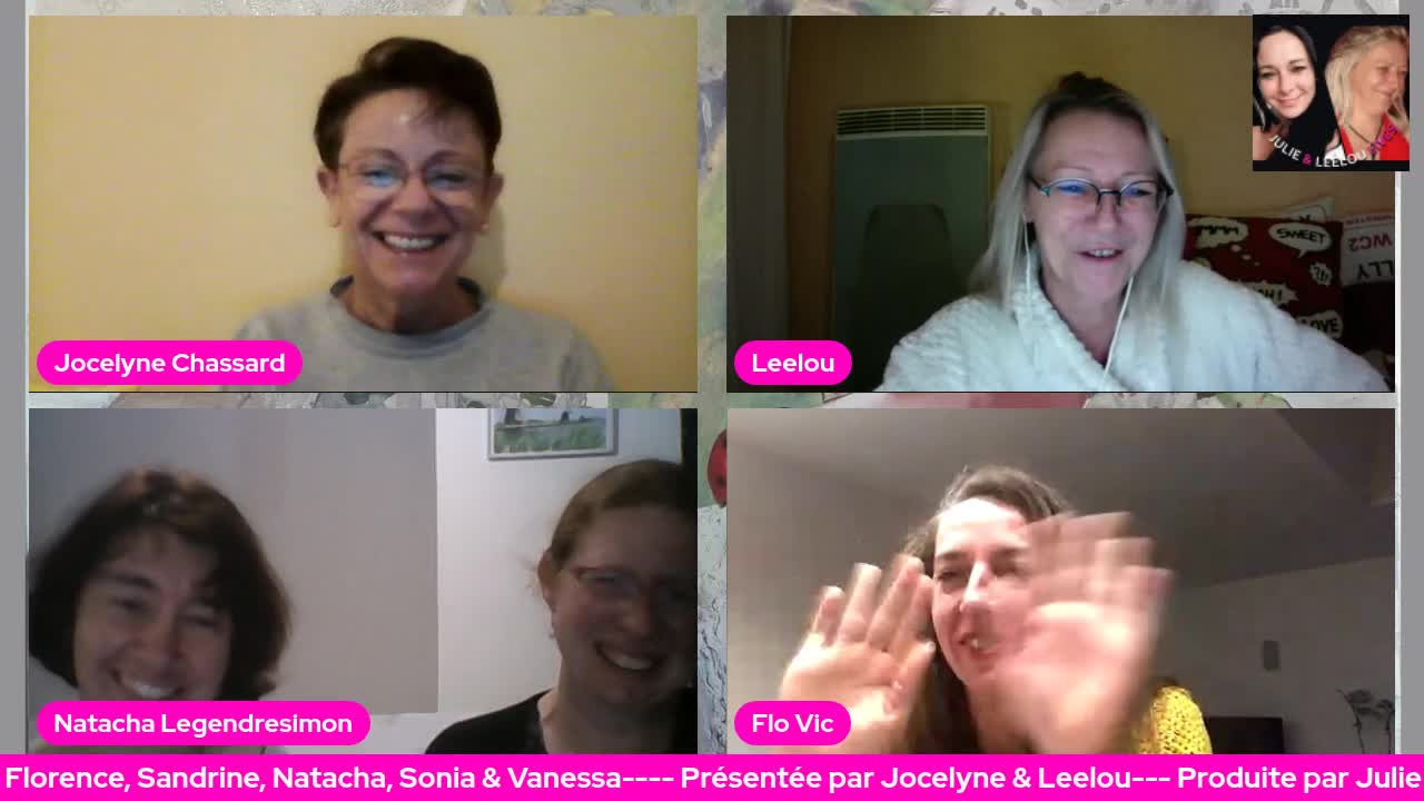 Sandrine, Natacha, Florence, Sonia & Vanessa Des Mères Résistantes 13/12 avec Jocelyne & Leelou