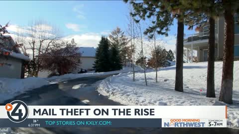 Mail theft on the rise