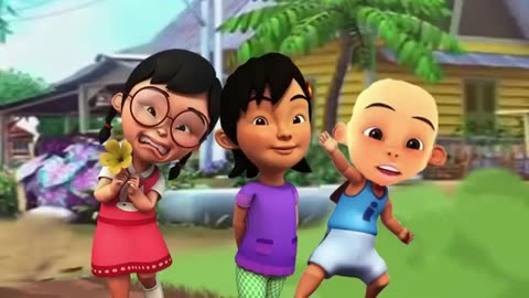 Upin ipin playing lato lato