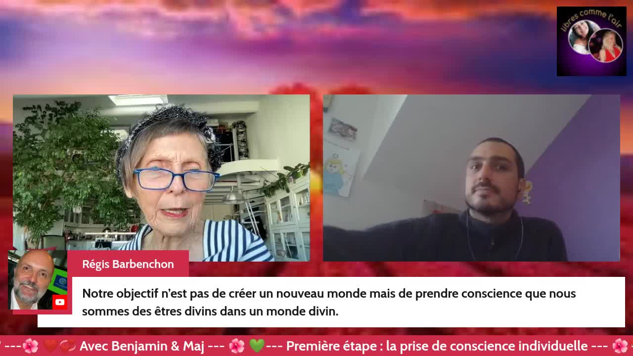 "Tout conte" 16/11 Une prise de conscience individuelle avec Benjamin Casteillo & Maj