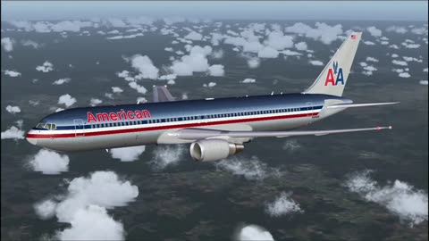 FSX-American Airlines Boeing 767-300ER-JFK-GIG