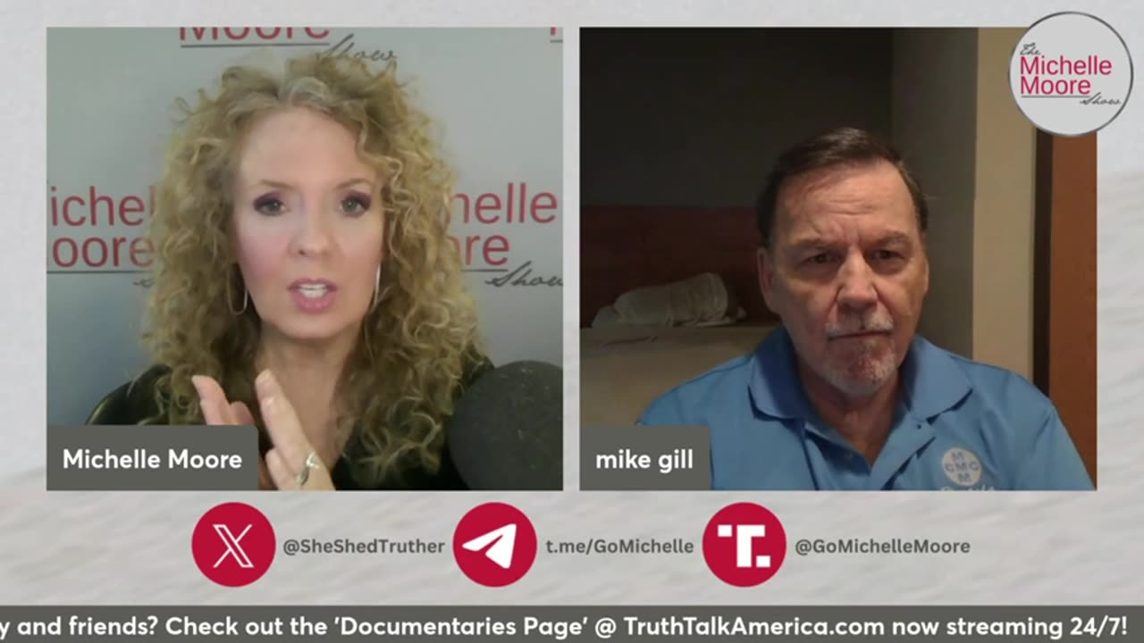 The M. Moore Show: M. Gill "The Flynn Network Is Aligning Things to Run For President"