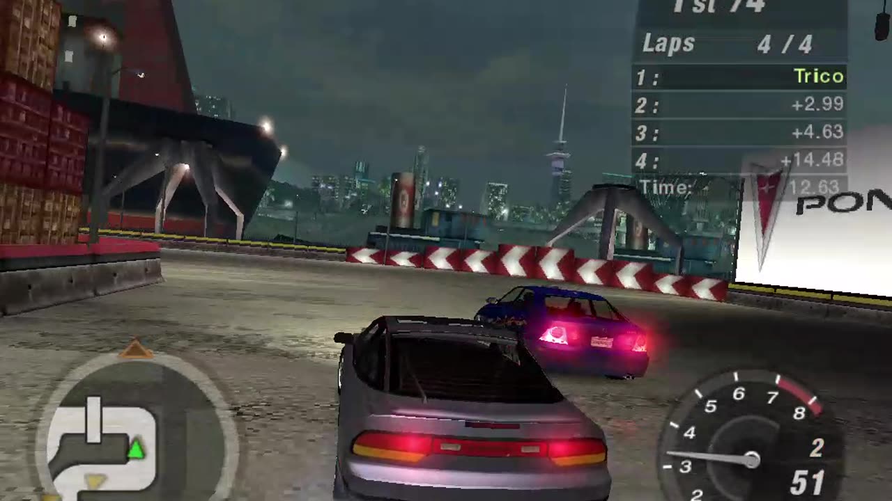 NFSU2 - Lapping the AI