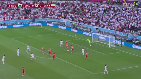 Late goals from Cheshmi and Rezaeian! _ Wales v IR Iran _ FIFA World Cup Qatar 2022