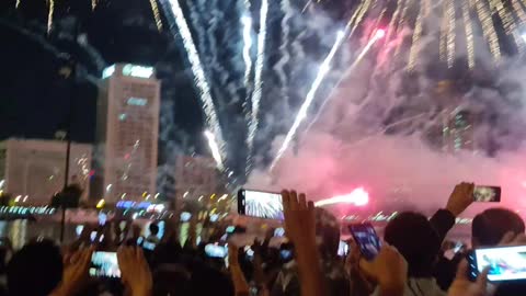 Dubai New Year Fireworks 2023 gone Viral