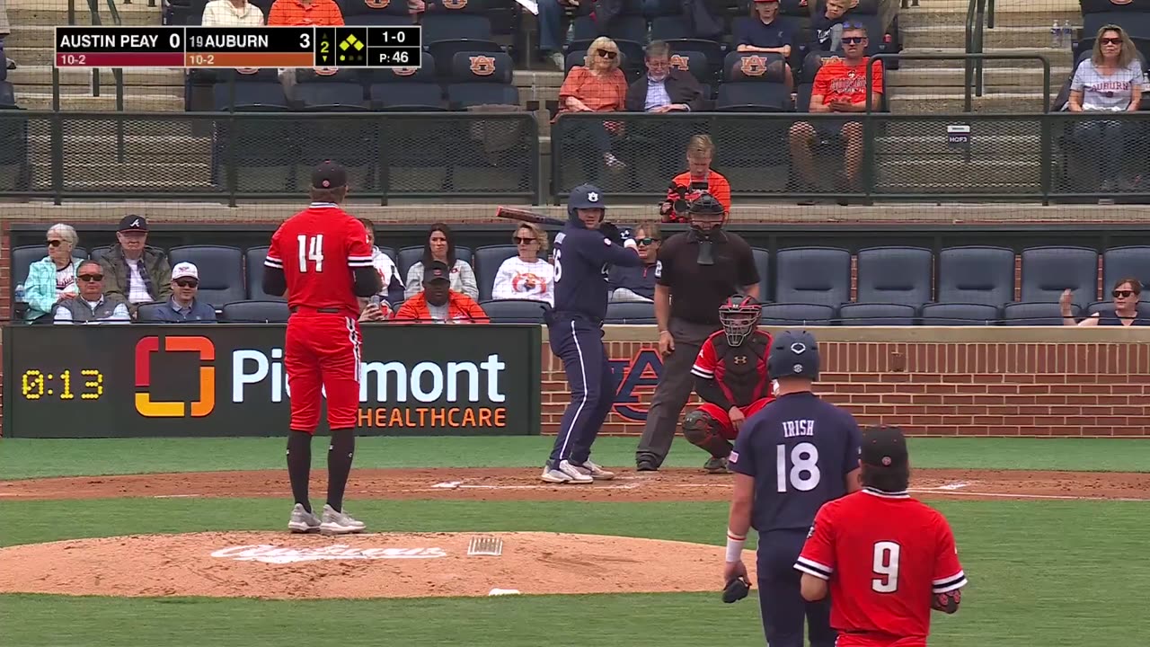 Auburn Baseball vs Austin Peay