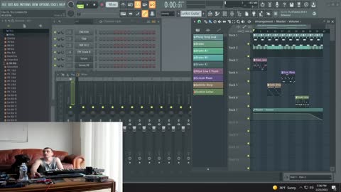 Day #5b - Making music live everyday for a year - Music and Conversation Podcast, come chat!