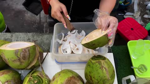 Coconut Fresh Milk Smoothie