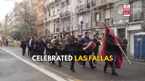 Spain Celebrated 'Las Fallas' After Two Years of Lockdown | Newsmo | India Today