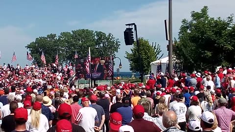 TRUMP RALLY RACINE 6/18/24 VIDEO 20 #Trump24