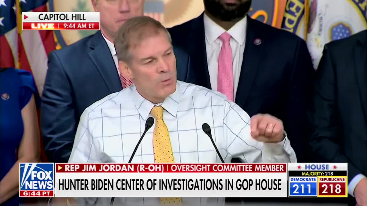 Jim Jordan UNLOADS on Regime media, dirty "spies who lied" over their burying of Hunter Biden story
