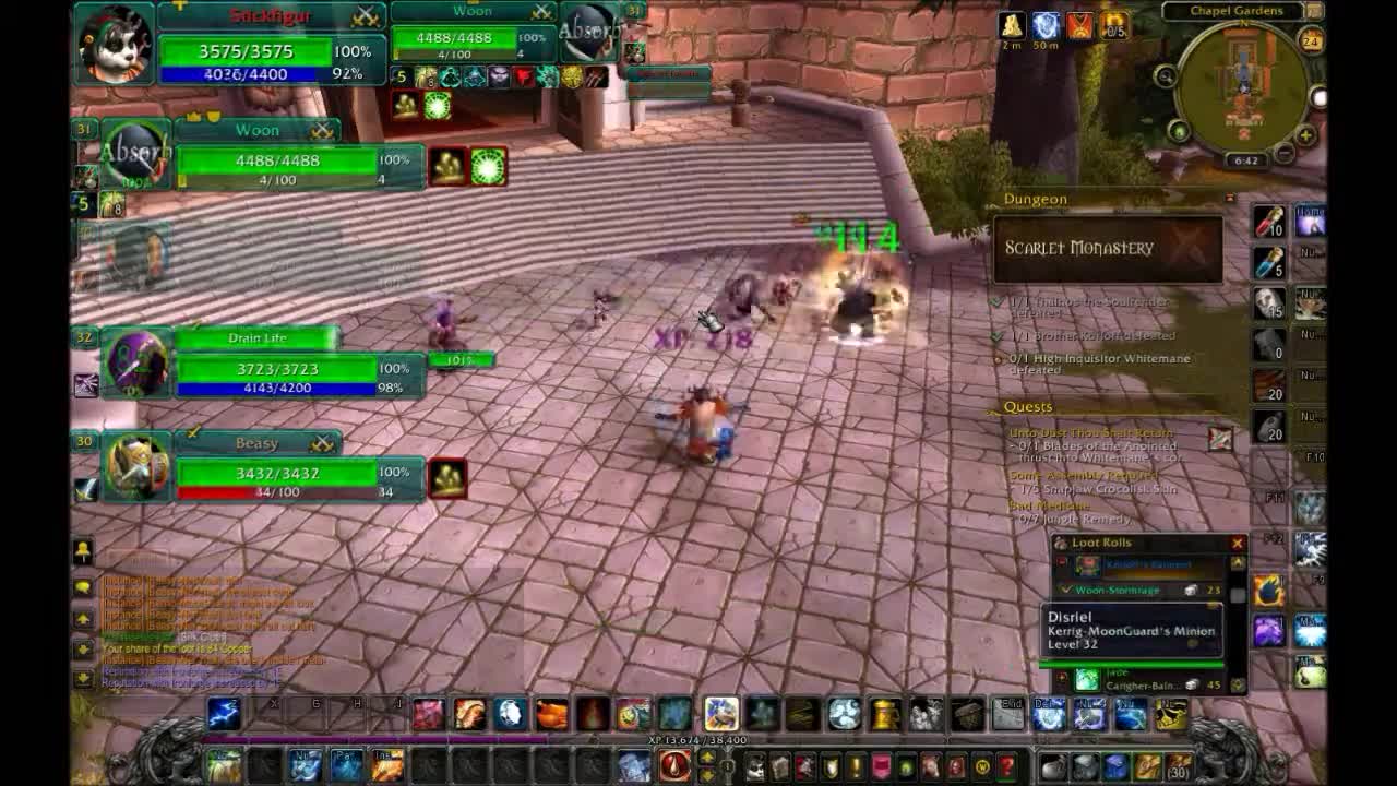 world of warcraft with a gamepad_ main healing