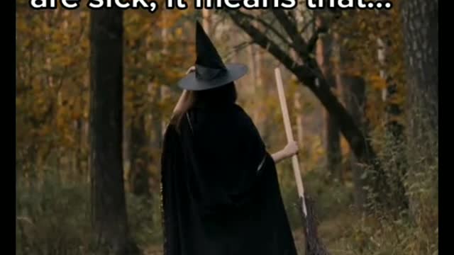 If today, October 31 your throat hurt or you are sick, it means that...