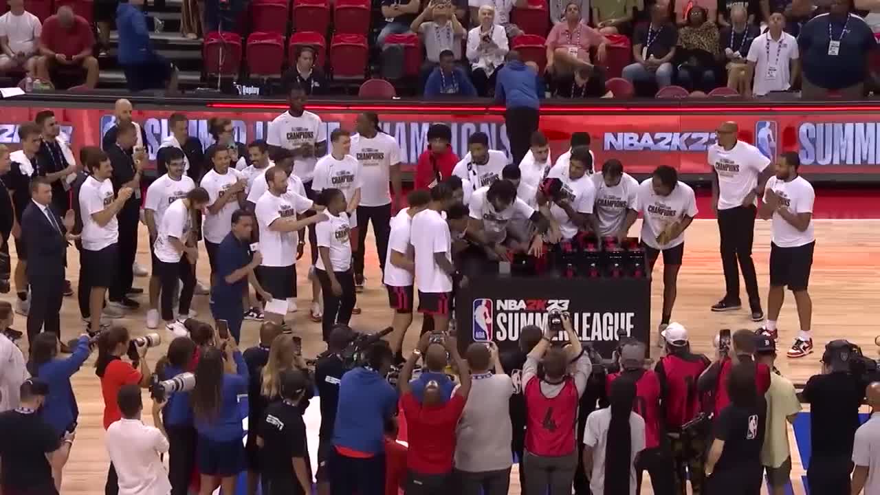 Trail Blazers Receives 1st Ever Summer League Championship Rings 💍